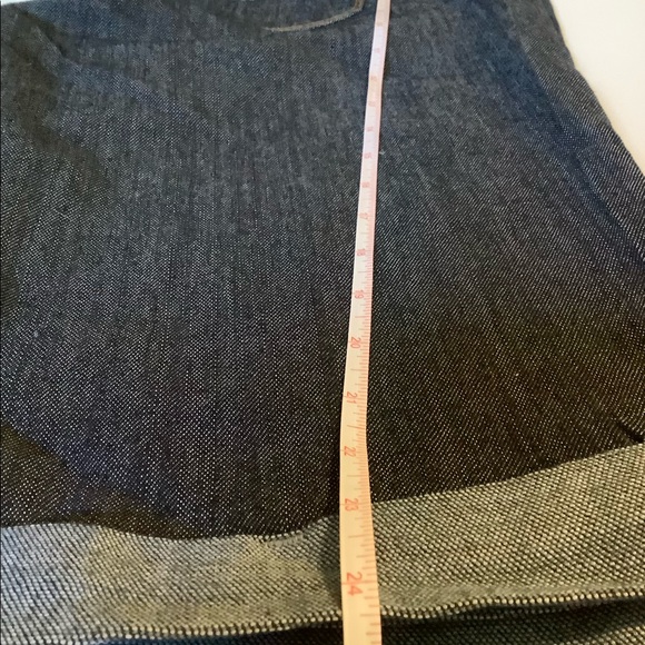 Source of Wisdom Dark Capri Jeans w/ Cuffs size 22 - Picture 4 of 7